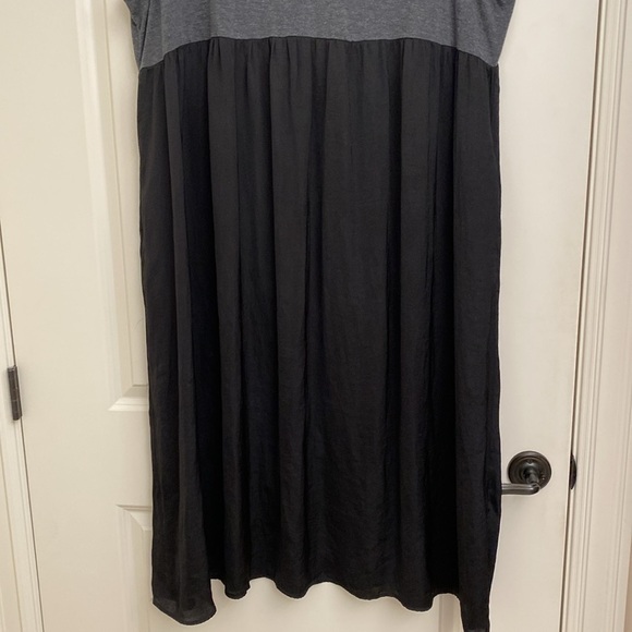 Suzanne Betro Mixed Media Dress Women’s sleeveless Rayon flowy Plus Size 4X Maxi - Picture 5 of 8